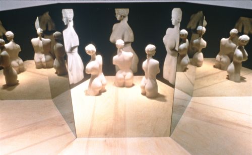 Venus in Time — Reflections and Illusions, 1995 — Mixed media — Shirley Klinghoffer