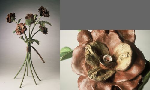 Desert Rose, 2003 — Unique bronze — Shirley Klinghoffer